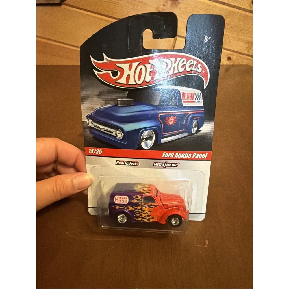 Hot Wheels 2009 Slick Rides Ford Anglia Panel and '32 Sedan Delivery Trucks